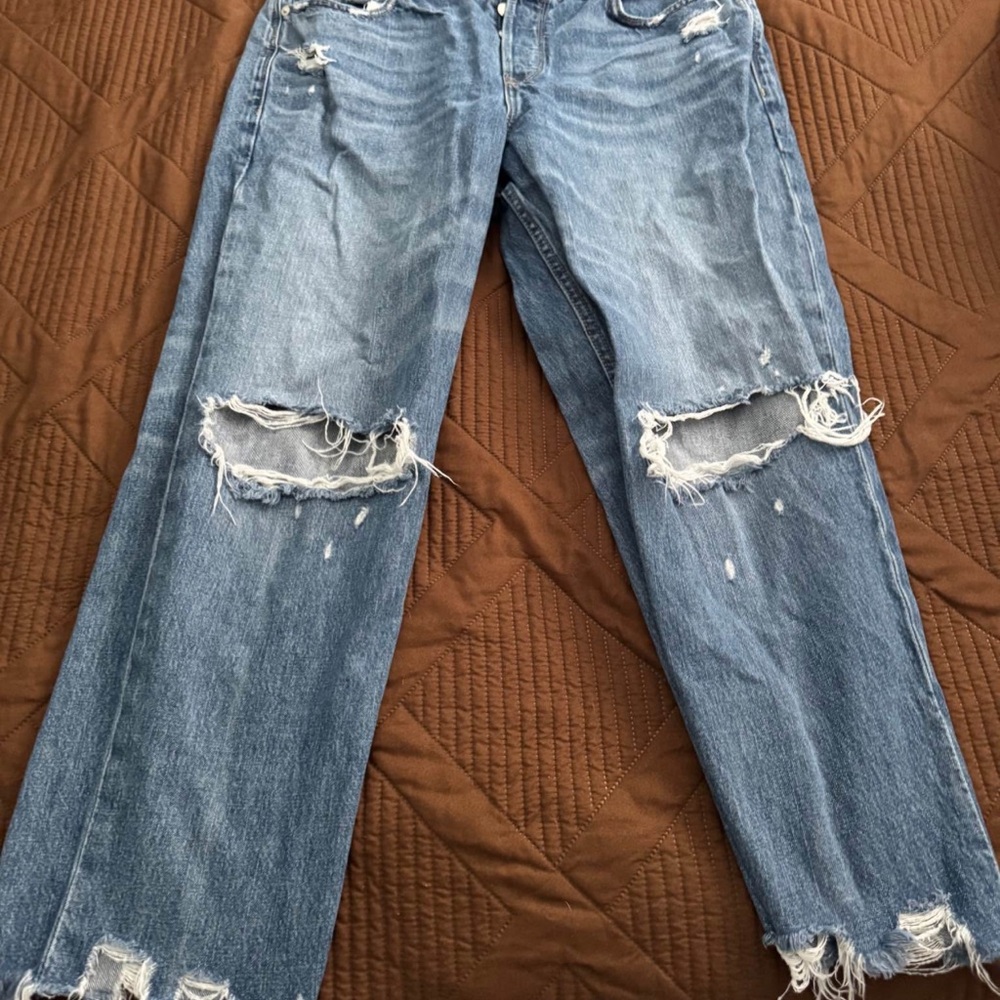 Ariat Denim Tomboy Straight Jeans - Light Blue